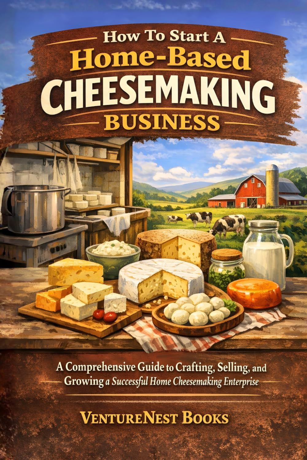 How to Start a Home-Based Cheesemaking Business: A Comprehensive Guide to Crafting, Selling, and Growing a Successful Home Cheesemaking Enterprise