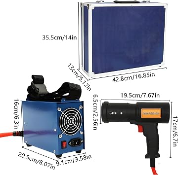 Hand-Held Electromagnetic Induction Heater for Bearings 150mm 200°C Portable Induction Bolt Heater Tool with Digital Display