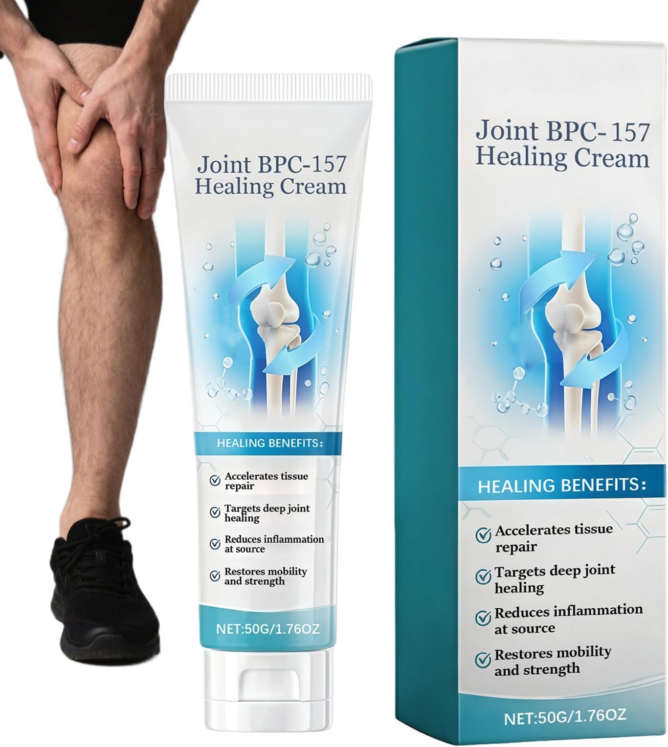 Joint Muscle Cream - Post-Workout Relaxation,Knee Muscle Cream Joint Repair | for Legs Knees Elbows Hands Feet Back Men Women Adults Athletes Elderly