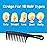 HYOUJIN Two Set Large Wide Tooth Comb Detangling Wet or Dry Combs for Shower, Hair Styling Brush for Natural, Curly, Long Hair for Women and Men