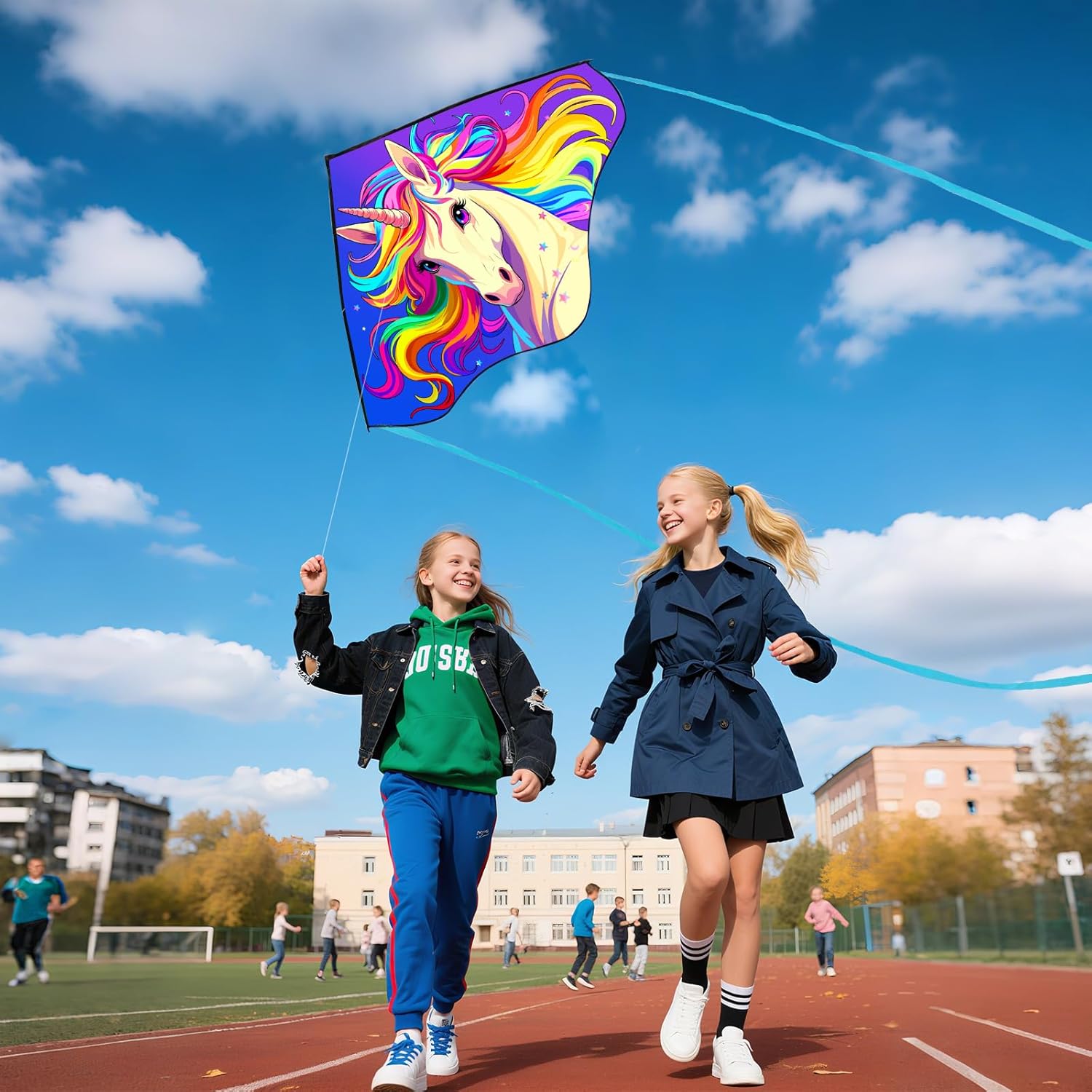 Large Kite for Kids & Adults Easy to Fly Kite, Perfect for Holiday Fun, Outdoor Activities, Beach & Park Play, Ideal Gift for Festival
