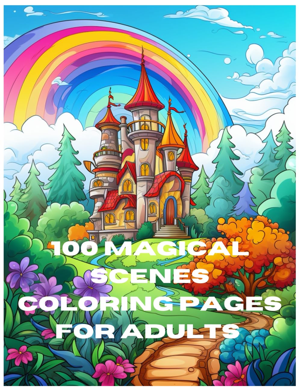 Coloriages scènes magiques adultes pour vos moments de détente