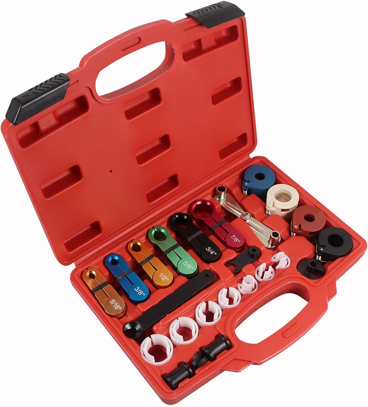 22pcs Master Quick Disconnect Tool Kit for Fuel Line Disconnection,Transmission Oil Cooler Line-AC Line-Air Conditioning Disconnect Tool