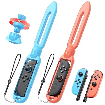 2 Pack [Switch 2/1/OLED] Sword Accessories for Nintendo Switch 22025/1/OLED Joypad Controller, Sword Hand Grip for Nintendo Switch Sports/Legend Tears of the Kingdom/Skyward Sword HD