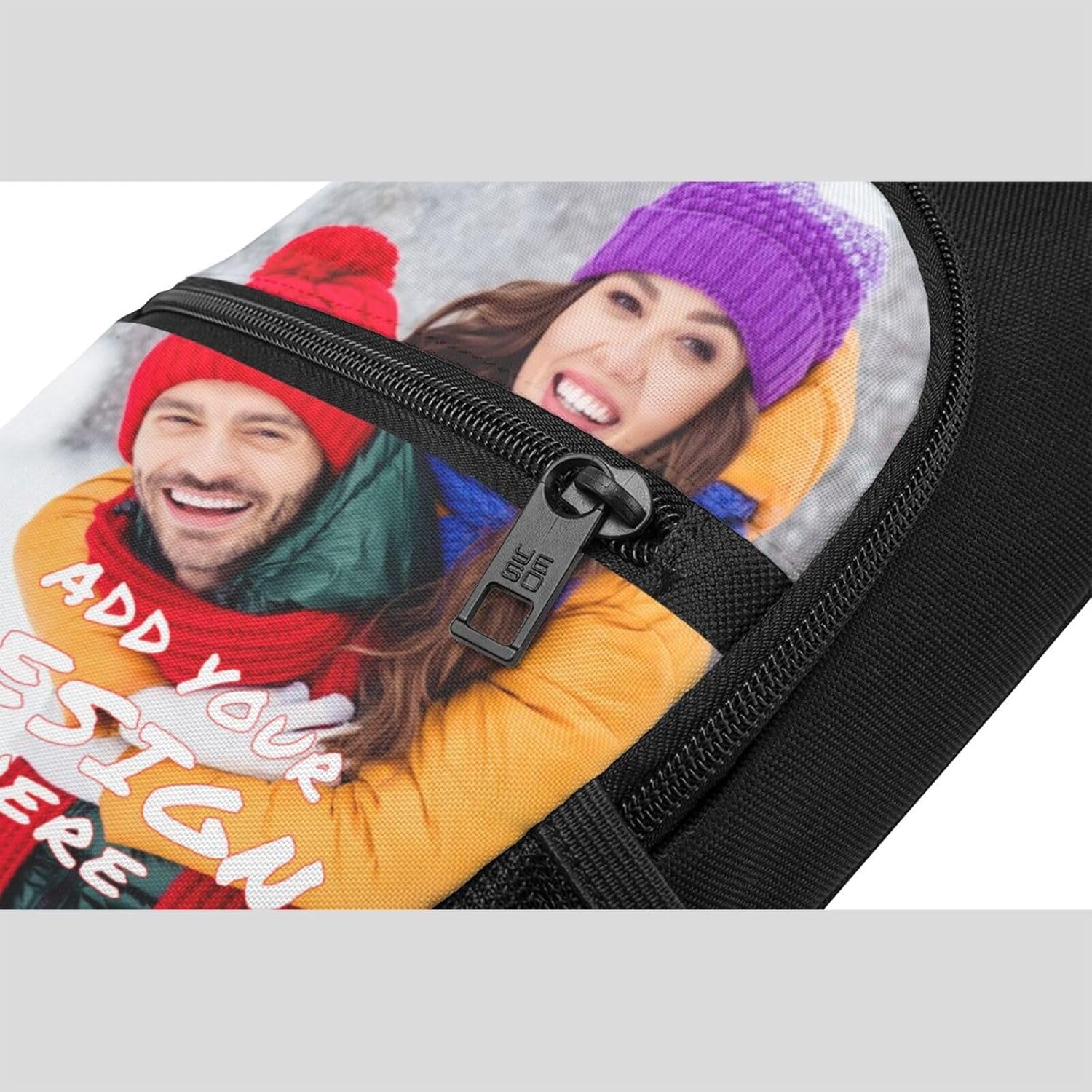 Custom Sling Bag,Custom Cross Chest Bag With Photo/Text/Logo,Travel Hiking Daypack Chest Bags For Men Women