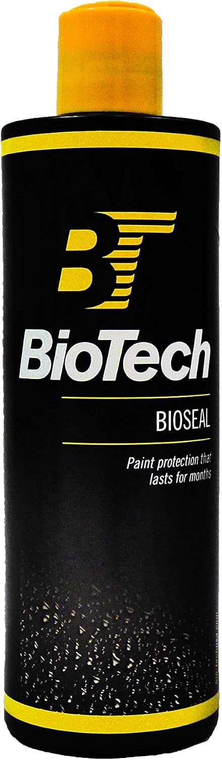 BioTech BioSeal Synthetic Sealant, High Gloss Shine and Long Lasting Protection, Produces a Deeper, Darker, More Reflective Paint Finish (16 oz)