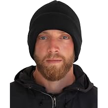 Heat Factory Fleece Beanie Hat with Heat Warmer Pockets, One Size