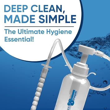 Cleanstream Pump Action Enema Bottle with Flexible Nozzle -300ml
