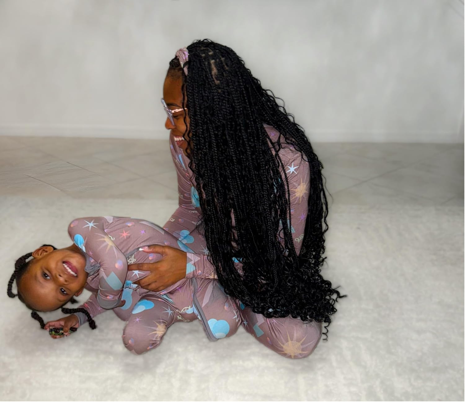 Stretchy Viscose from Bamboo Baby Onesie, Infant & Toddler Romper w 2-Way Zipper & Fold-Over Cuffs