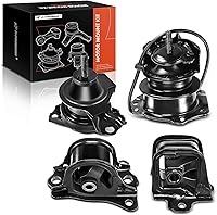 Vista 1 de A-Premium Set de 4 unidades de soporte de motor y transmisión [Transmisión automática] Compatible con Honda Accord 1998 1999 2.3L, Reemplazo#
