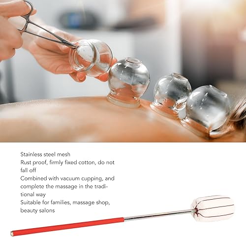 Miniatura 4 de Varilla de encendido de ventosas, 2 varillas de encendido reutilizables de acero inoxidable para salón de belleza, masaje, baño de pies, tienda