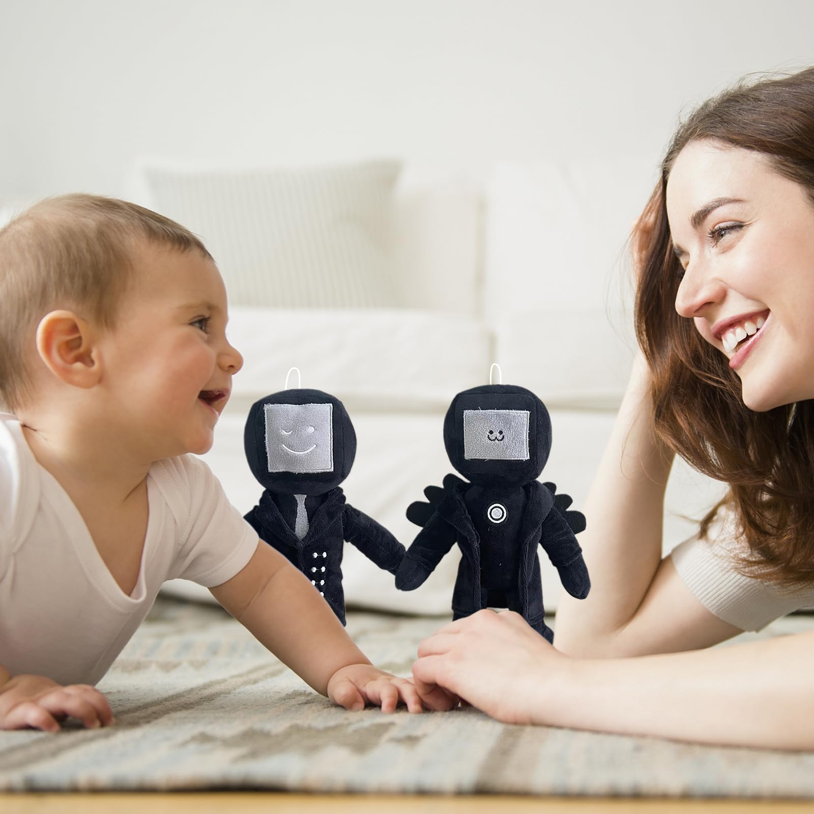 Man ぬいぐるみセット Amazon.co.jp: Skibidi トイトイプラッシュ カメラマンぬいぐるみ