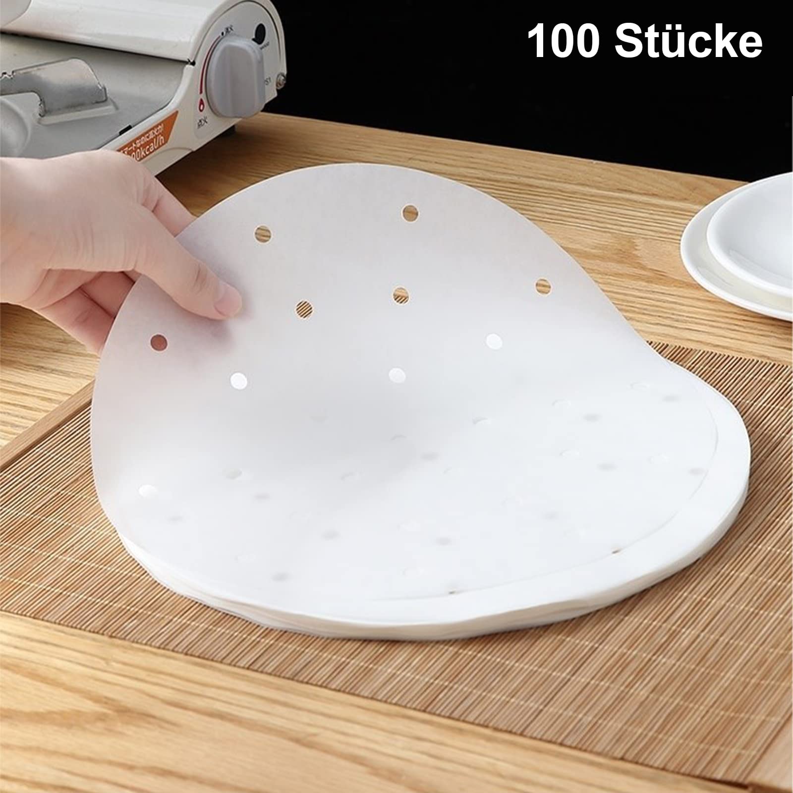 UPRO - Carta Forno Perforata per Friggitrice Ad Aria