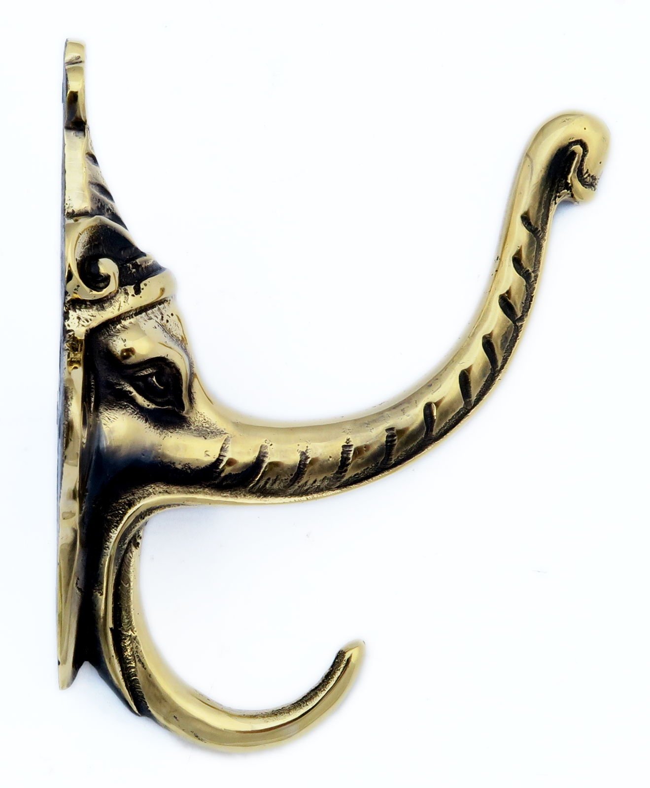 Castelion Brass Castelion® Solid Elephant Hat And Coat Hook