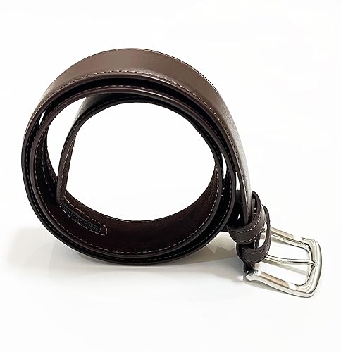 Miniatura 2 de Cinturón de cuero de viaje con bolsillo oculto para dinero con cremallera para guardar y ocultar tu valioso, color marrón, Marrón, Classic