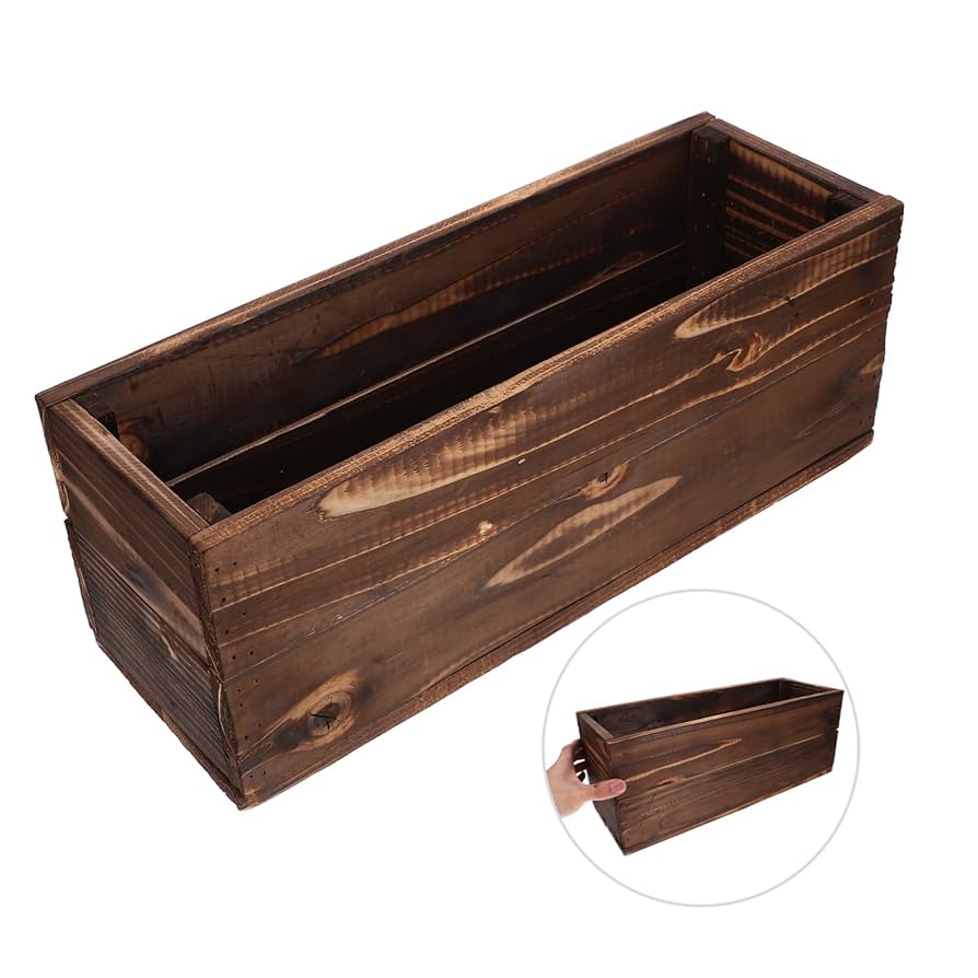 イタリア製　木製プランター 木製プランター匠 パイン色 横幅90cm プランターボックス 大型