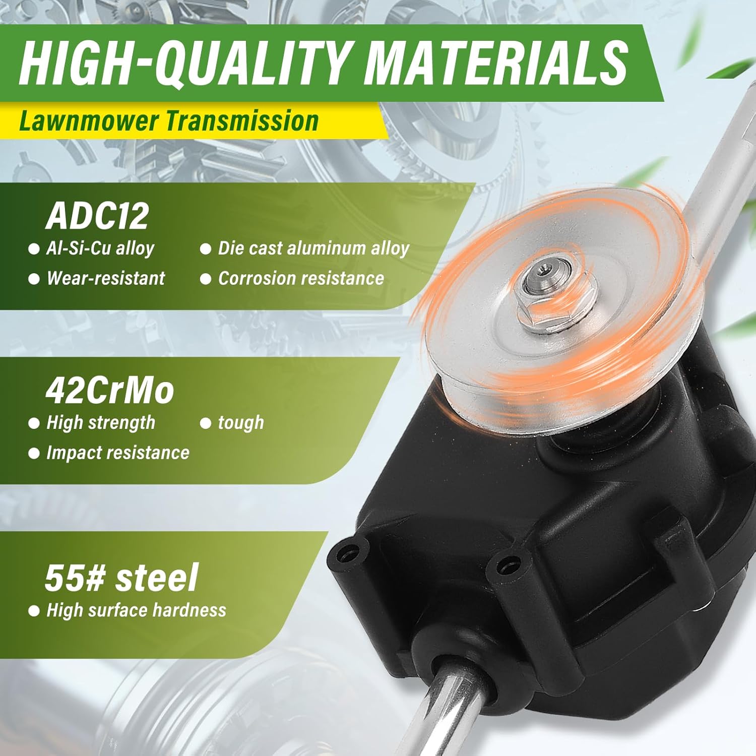 Transmission Kit, Fit for Toro Recycler 22 Rear Bagger/BBC Walk Behind Mower (SN 290000001-999999999) 2009-2016, OE 121-9178, 115-4652