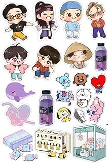 ملصق انيمي، ملصق خزانة لشخصيات فرقة بي تي اس الكورية 5