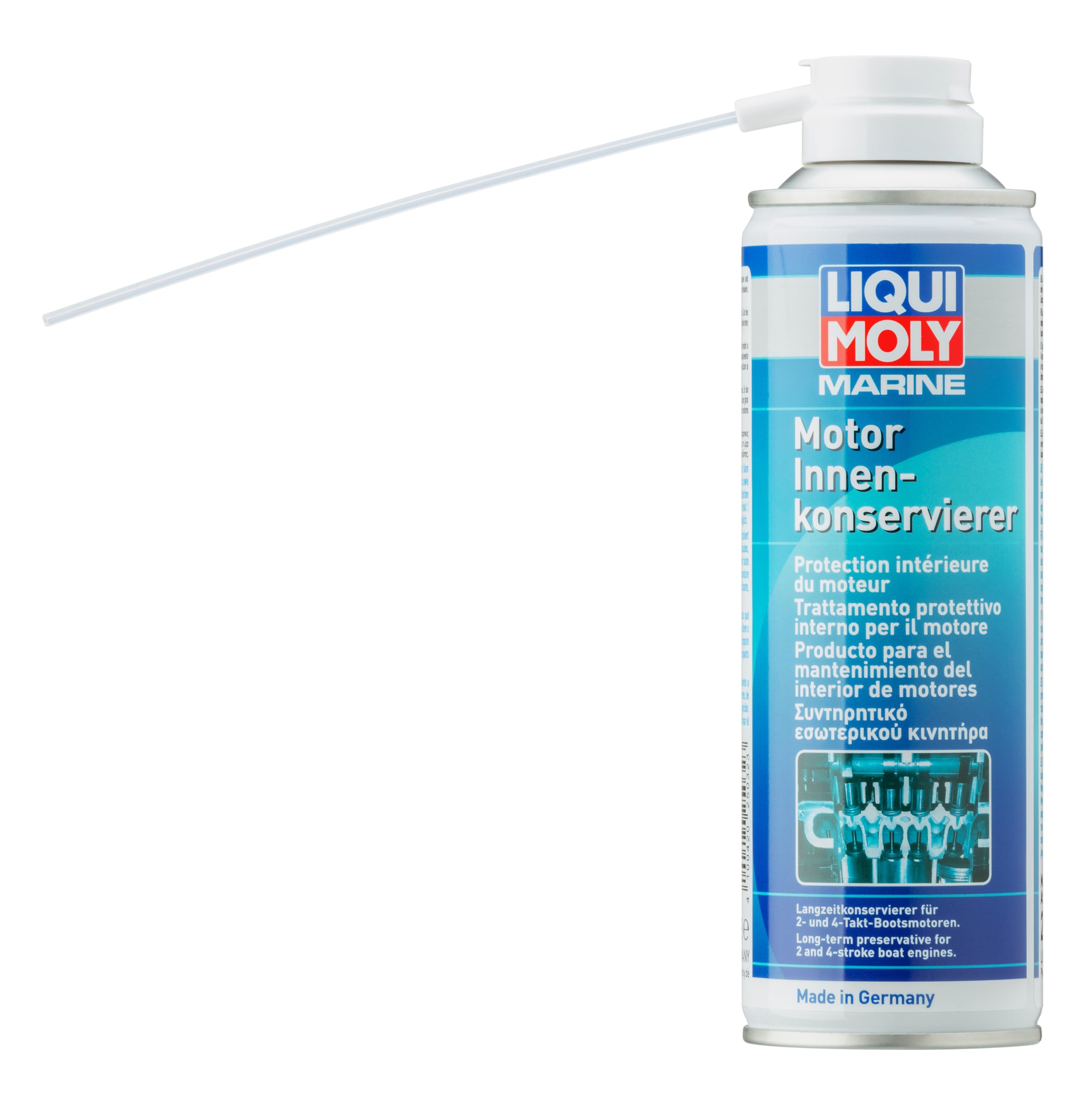 Liqui Moly Marine Protection intérieure du Moteur, 300 ML, Soins du Bateau, SKU: 25032