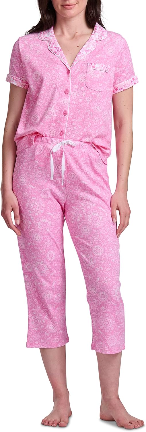 Karen Neuburger Women's Capri Girlfriend Pajama Set