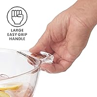 Vista 6 de OGGI Cubo de Hielo Cuadrado de Acrílico - Enfriador de Bebidas Transparente con Asas, Enfriador de Vinos, Enfriador de Cervezas, Cubos de Bebidas