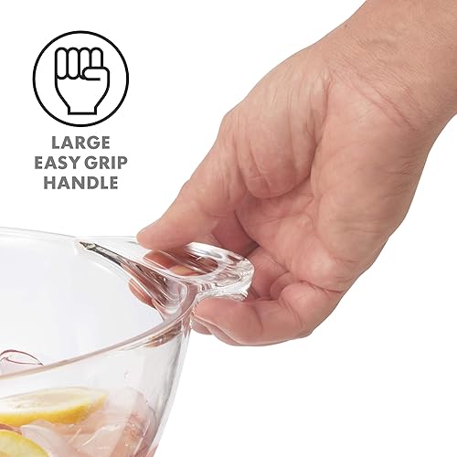 Miniatura 6 de OGGI Cubo de hielo cuadrado de acrílico, enfriador de bebidas transparente con asas, enfriador de vino, enfriador de cerveza, cubos de bebida