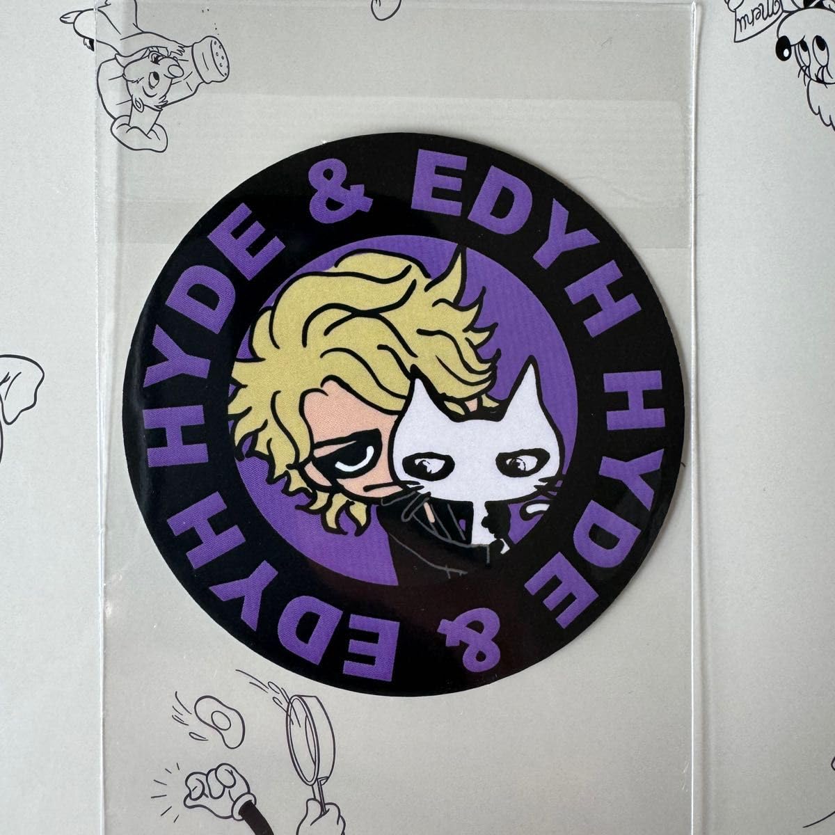 Amazon | HYDE ライフカード 特典 ガチャ ステッカー Edyh