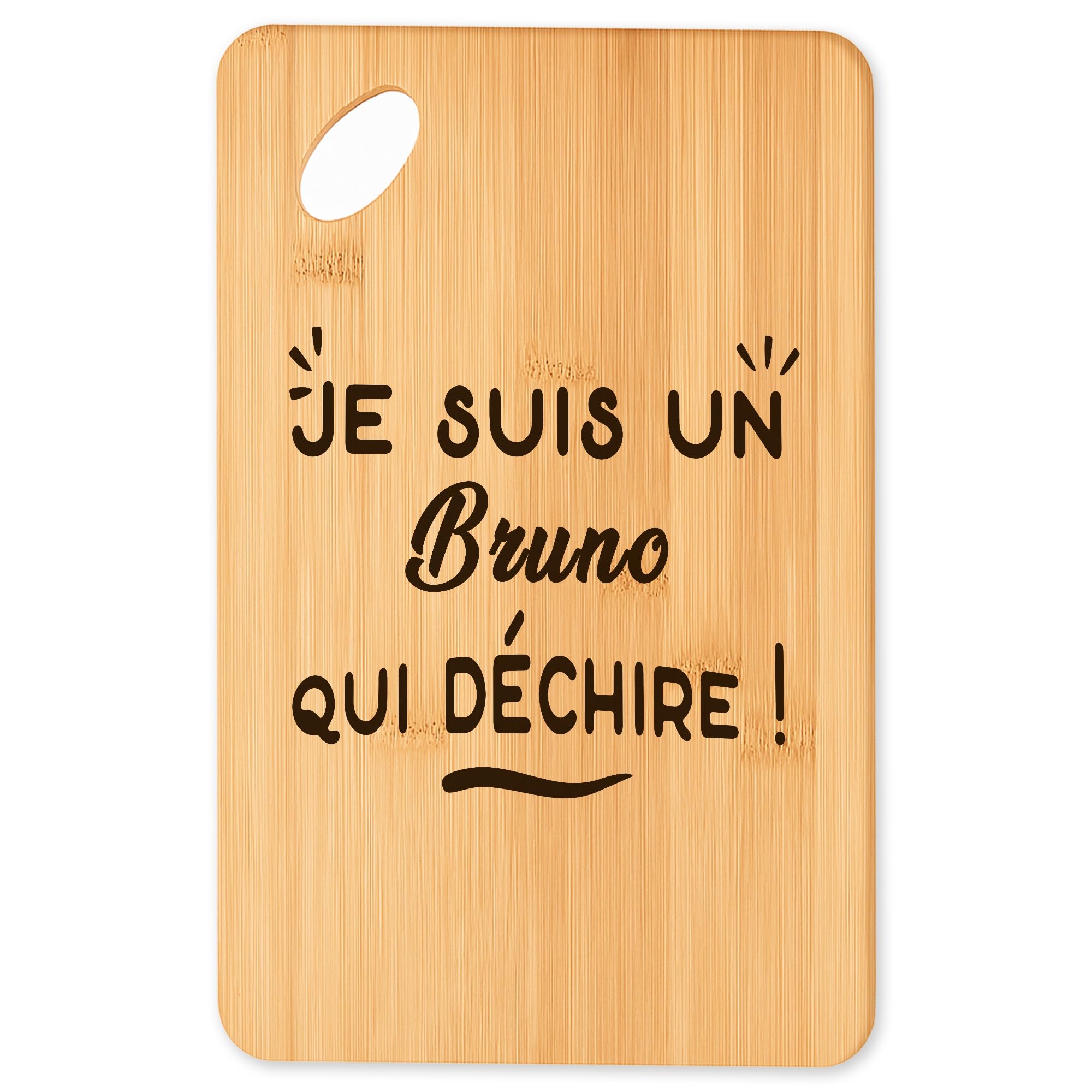 Planche à découper Bruno réversible plateau apéro bambou résistant