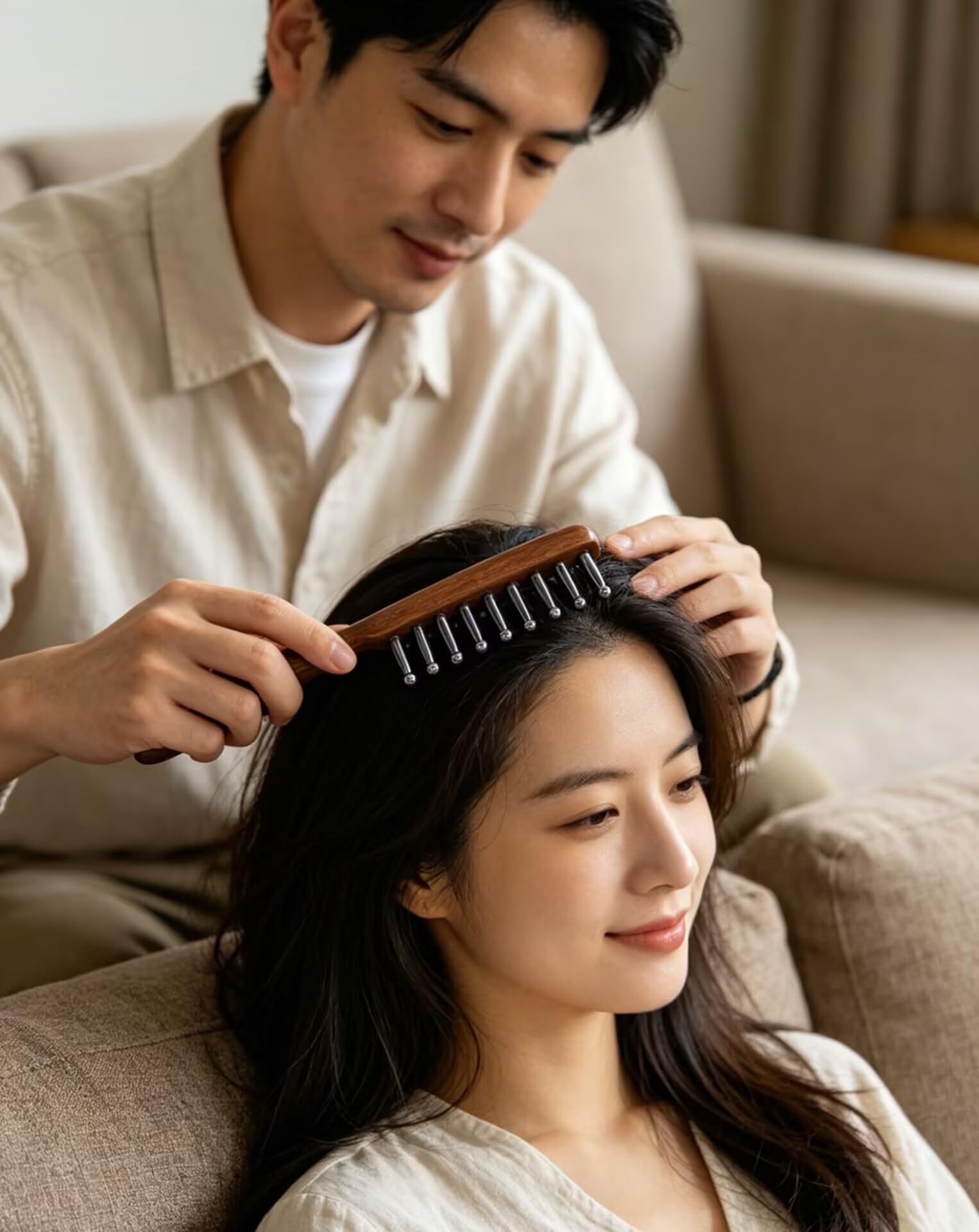 Amazon.co.jp: 晶尭 テラヘルツエネルギーヘアケア櫛 頭皮SPA