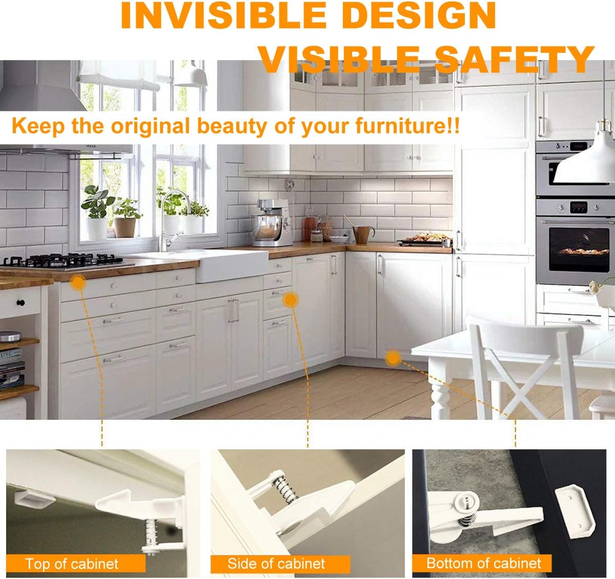 Bloque Porte Bebe Verrouillage Securite Lot De 12 Loquets De Securite Pour Bebe Bloque Porte Invisible Pour Bebe Et Enfants Sur Placard Armoires Tiroirs Amazon Fr Bebe Et Puericulture