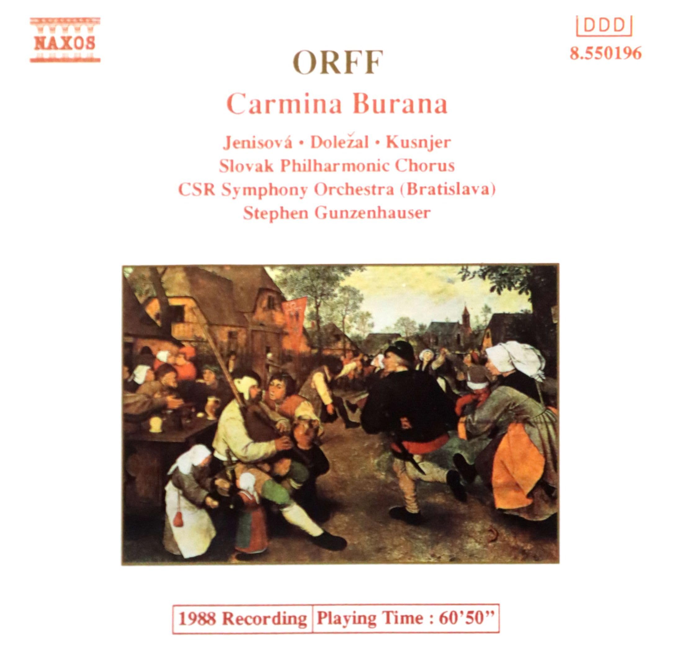 ORFF: Carmina Burana
