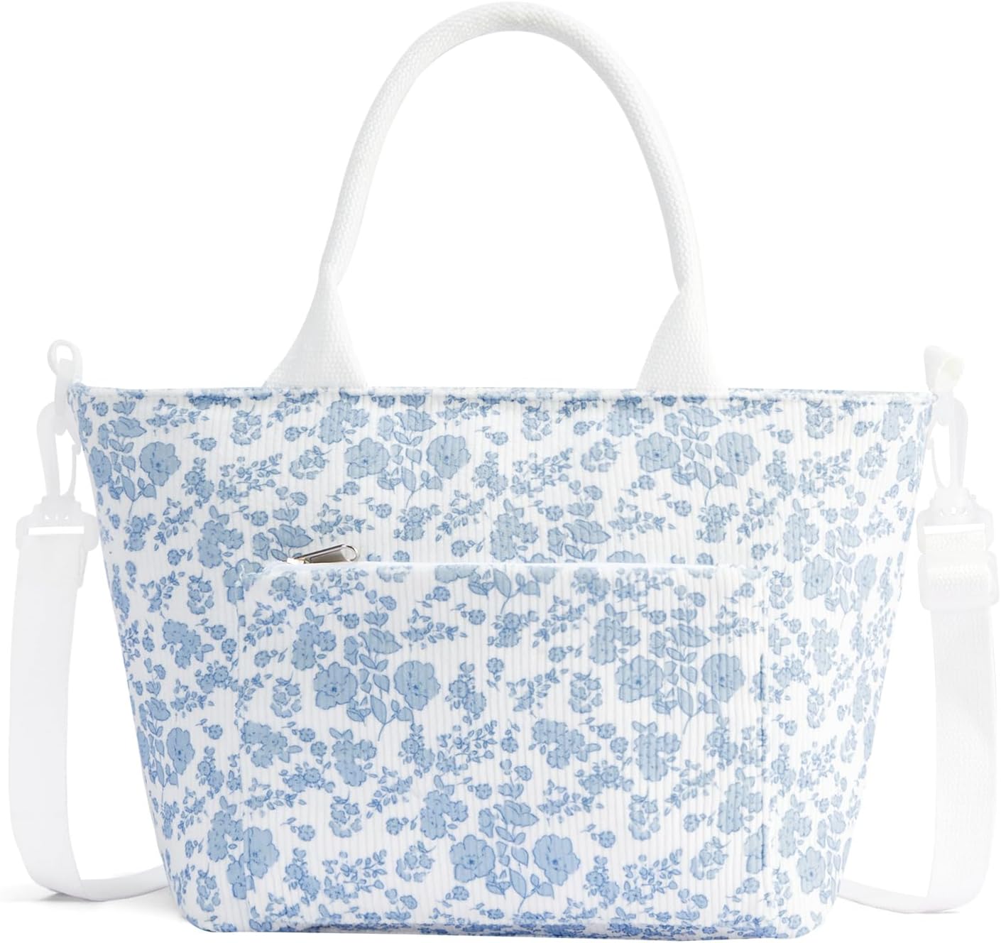 Lunch Bag for Women Adult Large Insulated Lunch Box Girl Cute Corduroy Lunch Tote Bags Reusable Leakproof Cooler Work Picnic