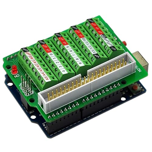 Miniatura 9 de Electronics-Salon Módulo de ruptura de bloque de terminales de tornillo Arduino, para Arduino UNO R3.