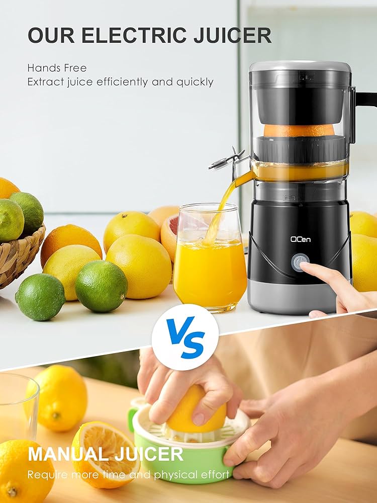 Manual Vs Electric Juicers: How They Extract Juice Efficiently