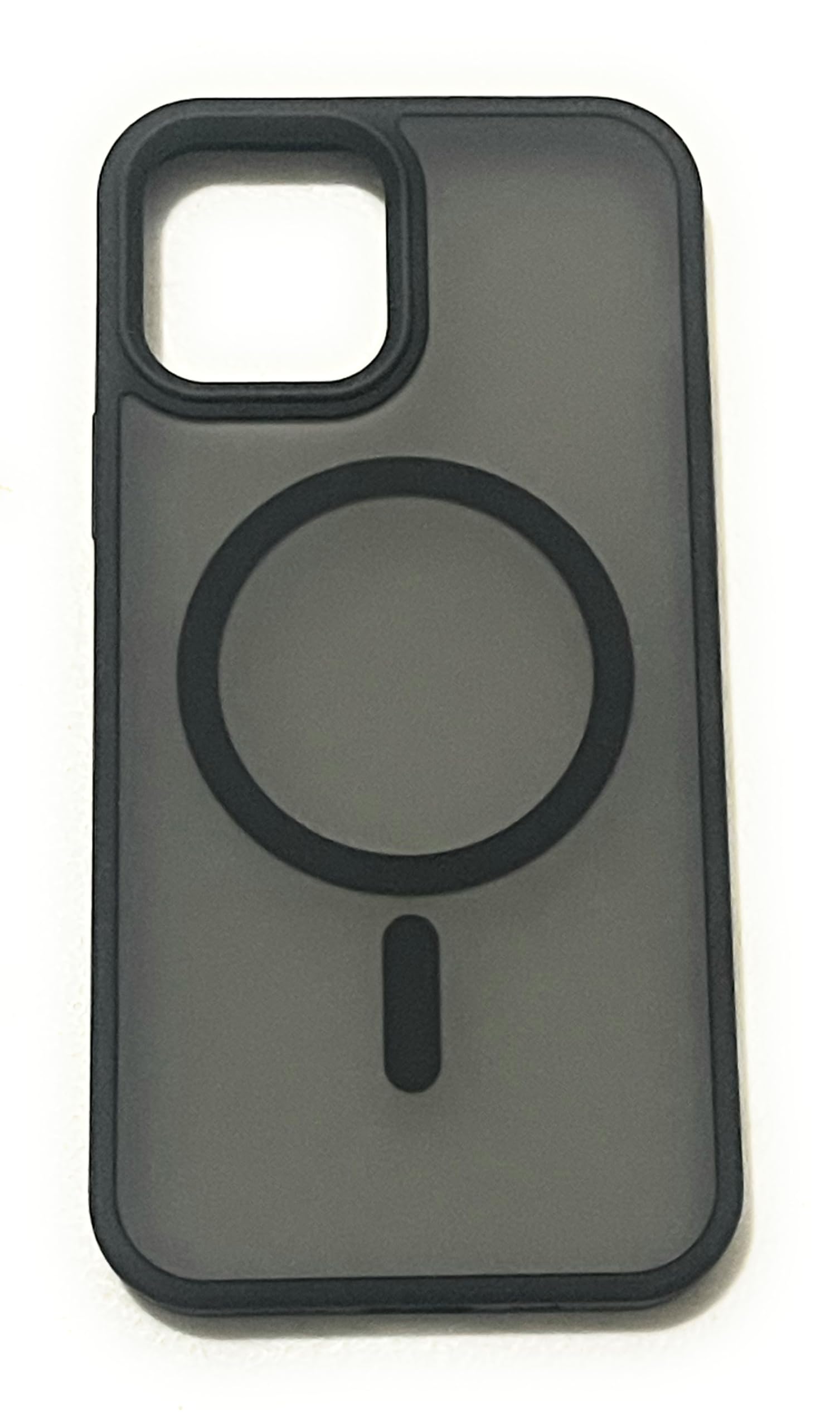 GEAR 4 EVER Frosted Case for iPhone 12/12 Pro - Drop Protection Insurance for iPhone and Magsafe Charger Compatible - Pro Gear for 12/12 Pro - Black