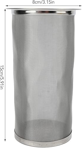 Miniatura 5 de Junta de filtro de café frío Cartucho de filtro de tarro de masón Cartucho de filtro de malla de acero inoxidable para junta de sello cilíndrico de