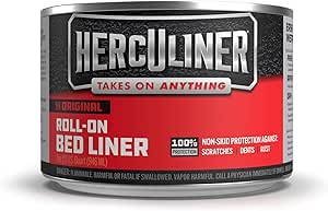 J-B Weld HERCULINER Truck Bed Liner, Black, 1 Quart