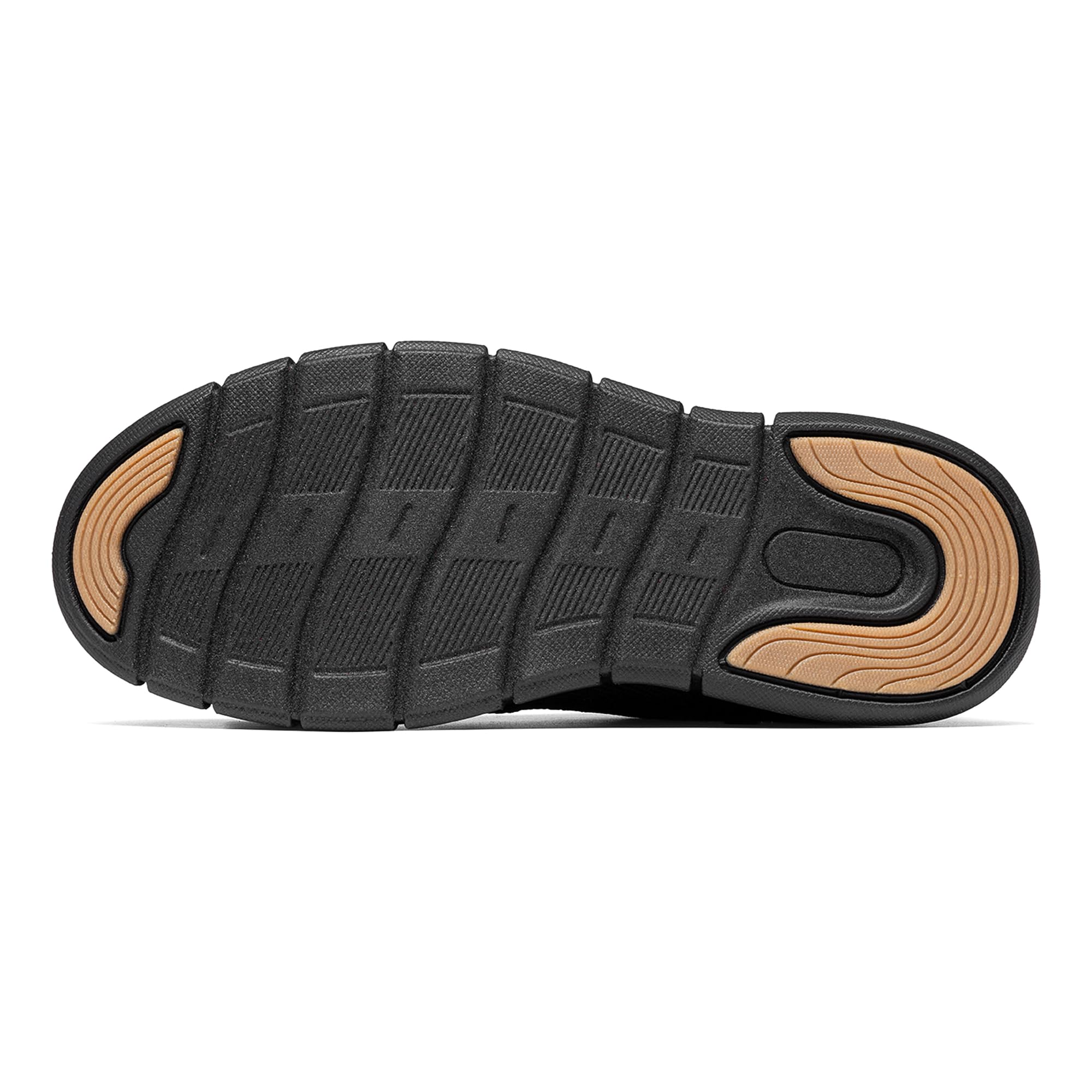Bruno Marc Scarpe Oxford Bambino Tomaia Elasticizzata,Tutto Nero,28 | Suola flessibile in EVA e gomma, soletta memory foam e collare imbottito per comfort extra in ogni occasione