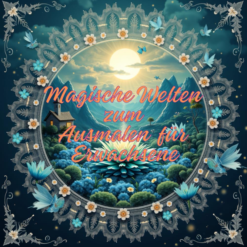 Magische Welten zum Ausmalen für Erwachsene (Tauche ein in eine Welt voller Geheimnisse und Wunder)
