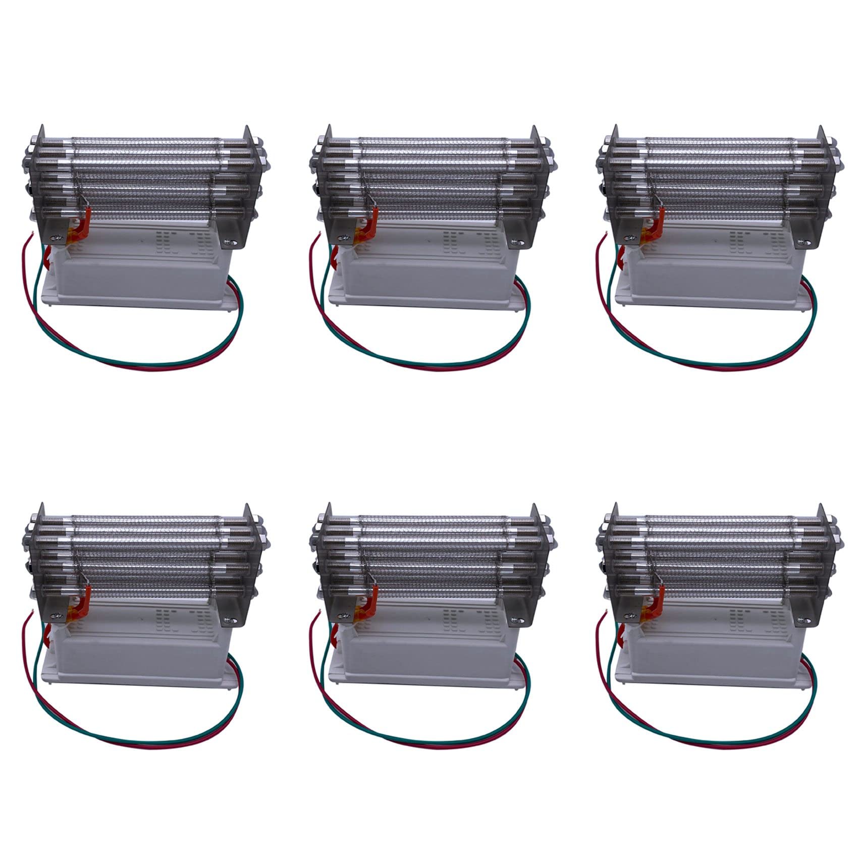 6X 27G Generator Ozonu Oczyszczacz Powietrza O3 Rura Kwarcowa Ozonator Powietrza Elektroda Ze Stali Nierdzewnej Ozonizator Oczyszczacz Powietrza Cleaner
