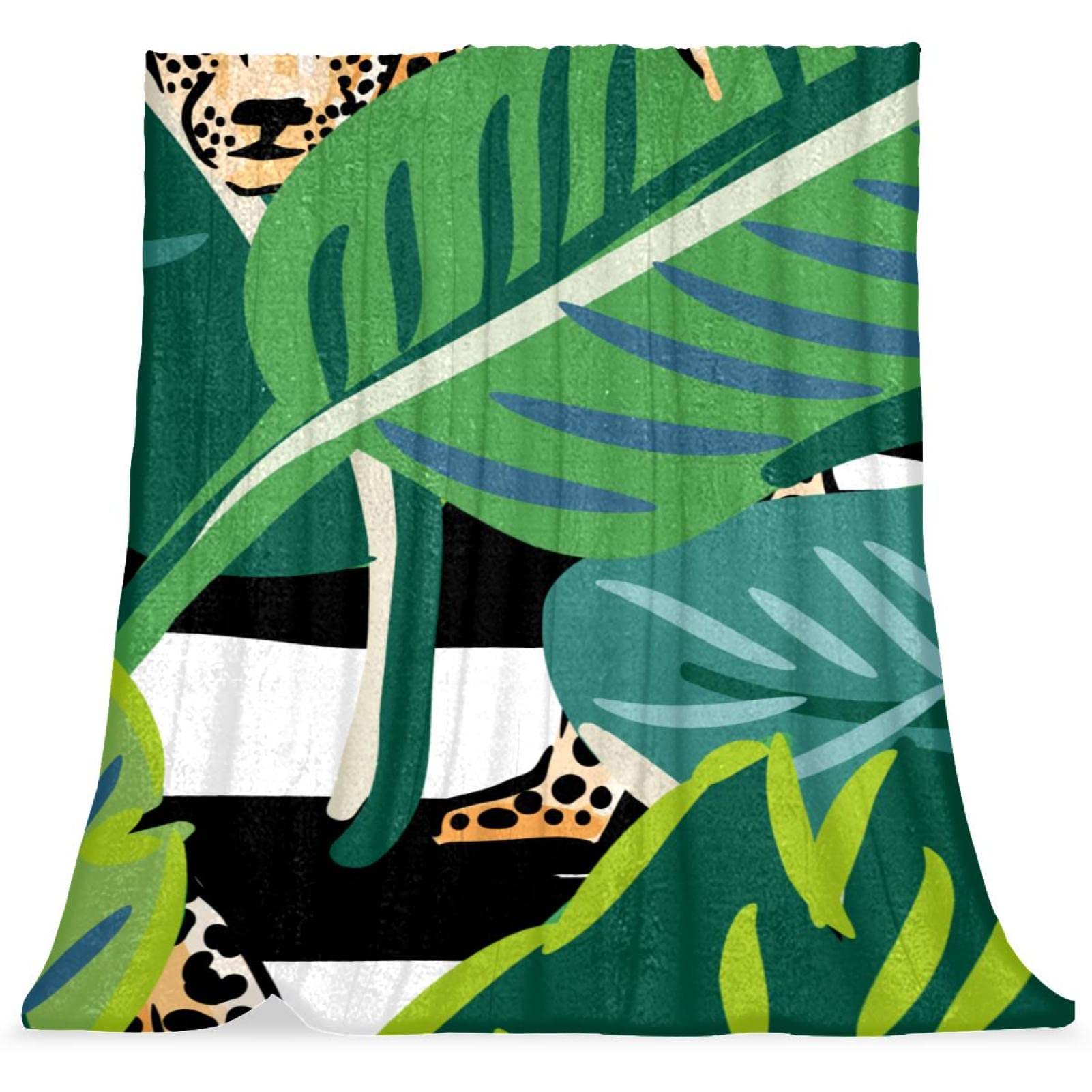 Couverture de lit en feuille de bananier pour literie enfant douce
