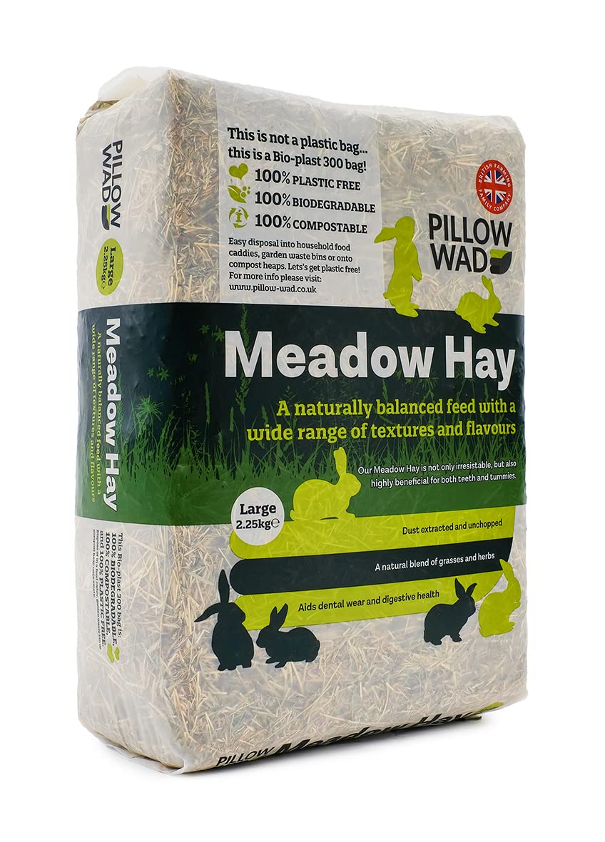 Pillow Wad Bioplast Fieno Grande 2,25 kg x 3, Verde