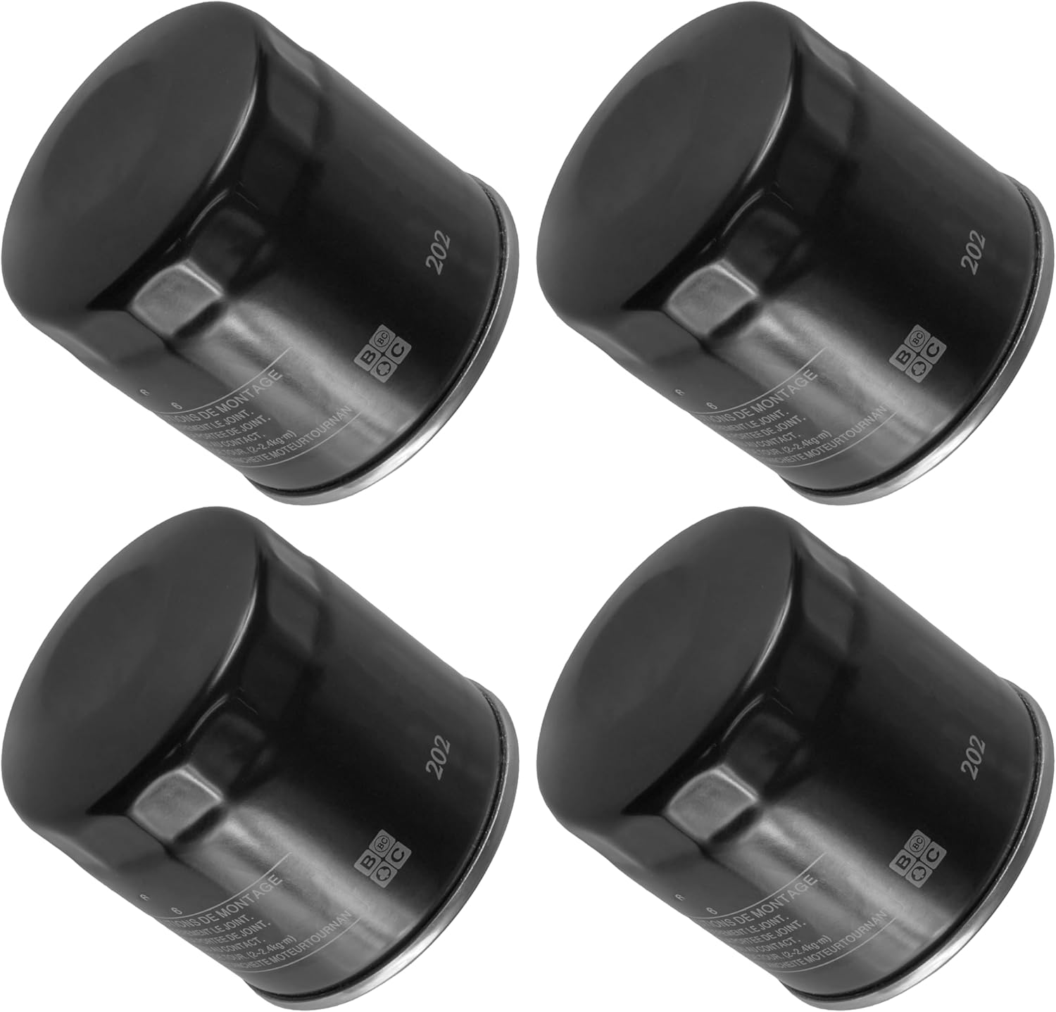 Caltric 15410-MB0-000 15410-MB0-003 15410-MB3-003 15410-MJ0-003 15410-MJ0-004 15410-MJ0-405 Oil Filters Compatible with Honda