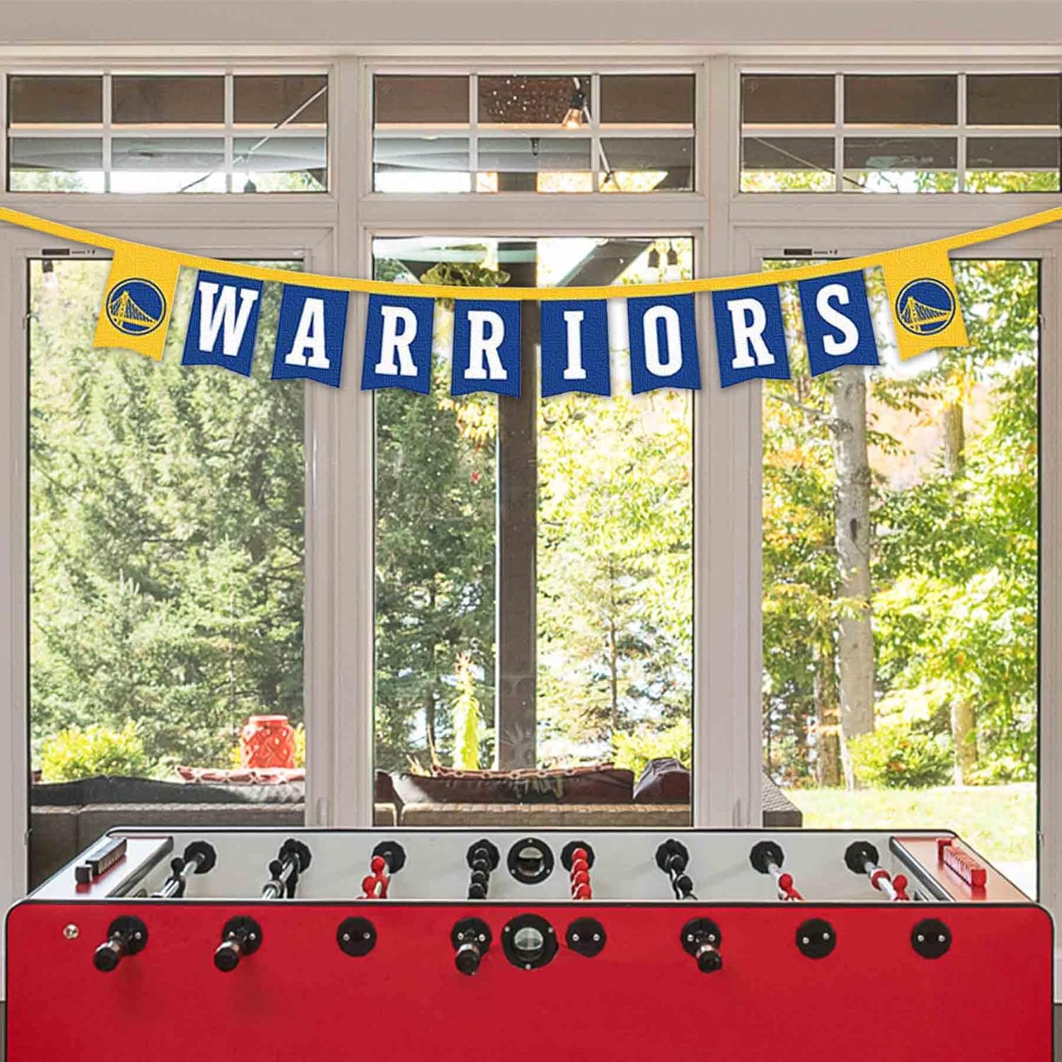 WinCraft Golden State Warriors Banner String Pennant Flags - Image 2