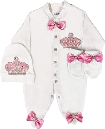 Newborn outfit set girl Clearance