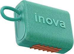 Caixa de Som, inava, Go- 5, Caixa de Som Portáteis Bluetooth,Terceira geração, 15h de reprodução, À Prova D'água IP67, TWS/USB/TF(Verde)