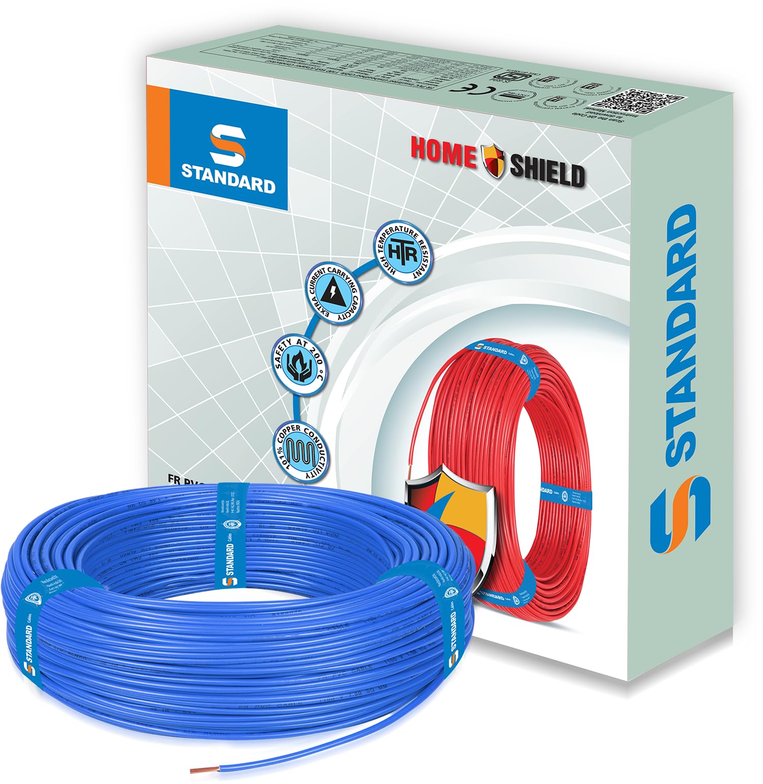 Standard HTR HOME SHIELD CABLE 4.0 SQMM FX Blue 90M-image-26