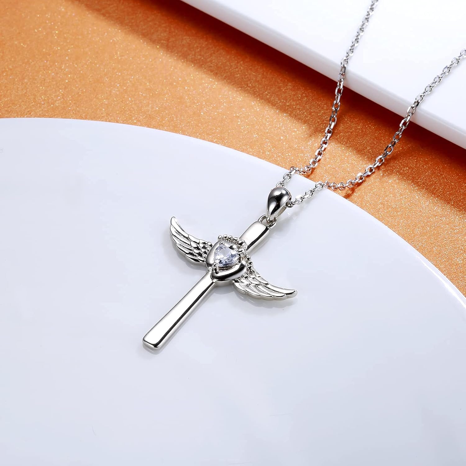 Miscarriage Ring Mommy of an Angel Necklace Bracelet 925 Sterling Silver Pregnancy Loss Memorial Jewelry Sympathy Gifts for Women Mom - Image 3