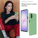 YATWIN Silicone Case for Samsung Galaxy A07 4G, Soft-Touch, Shockproof, DustProof, Antiskid Phone Cover for Samsung Galaxy A07 4G - Mint Green gallery image