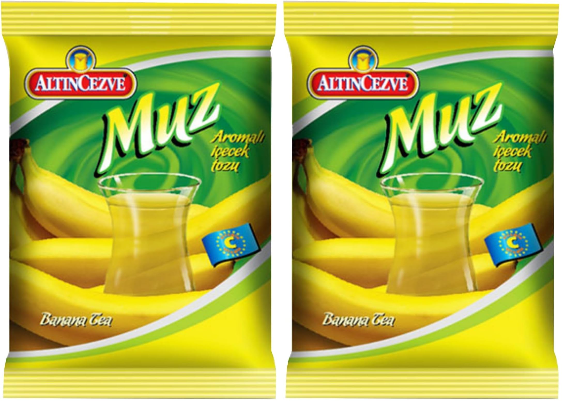 Altıncezve Muz Aromalı İçecek Tozu 250 Gr 2li paket